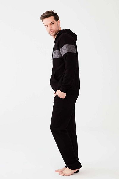 Mod Collection Σετ ανδρική μαύρη φόρμα