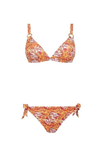 U.S. Polo Assn. Kadın Kiremit Bikini Takım