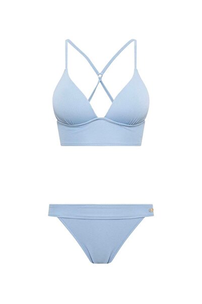 U.S. Polo Assn. Γυναικείο Σετ Μπικίνι Μπλε