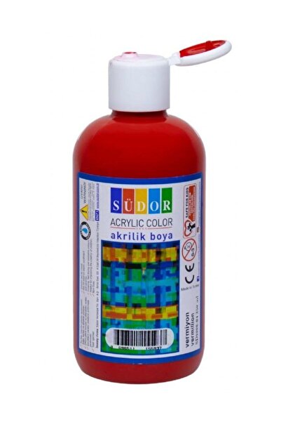 Südor Akrilik Boya 250 Ml Vermiyon Kırmızı