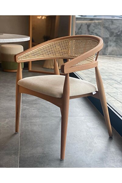 METSAN AKSESUAR Inci Hazeranlı Ahşap Sandalye