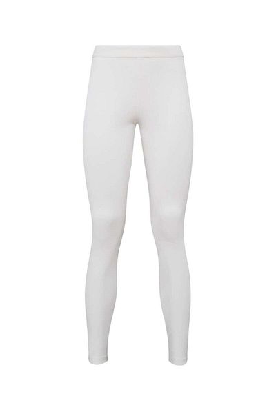 U.S. Polo Assn. Pantaloni lungi termici albi pentru femei