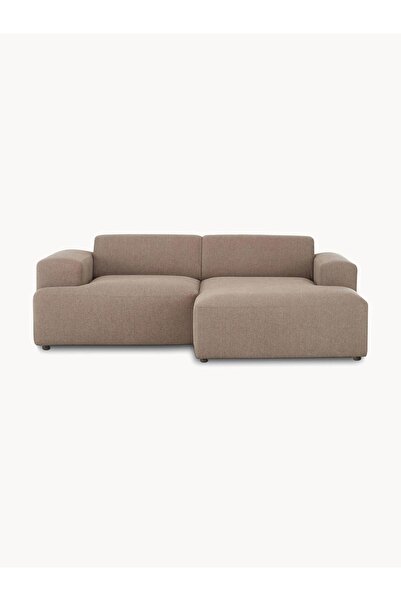 S Home Design Concept Molly Mini 2 Modül Sağ Köşe Kanepe Vizon Keten