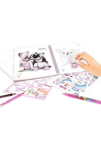 Top Model Create Your Doggy Coloring Book