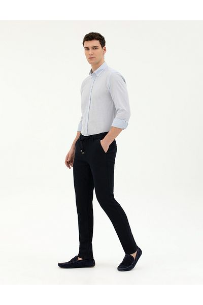 Pierre Cardin ΑΝΔΡΙΚΟ CHINOS SLIM FIT ΛΙΝΟ ΠΑΝΤΕΛΟΝΙ - PİERRE CARDİN G021SZ078.000.1844121 ROSTAN