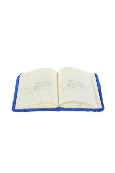 Dolphin Kral Şakir Plush Diary Notebook - Blue