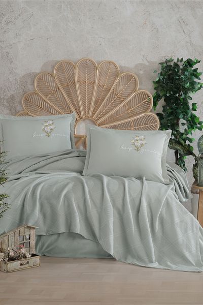 Clasy Etta - Double Embroidered Pique Set Boutique