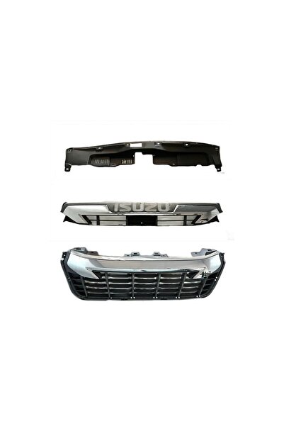 NS Nilser Auto Parts Isuzu D-Max Ön Panjur Krom Gri 2020-2022