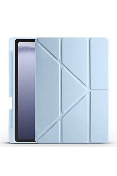 SBY TEKNOLOJİ حافظة متوافقة مع Samsung Tab A9، حافظة ثلاثية قابلة للطي مع حجر...