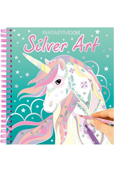 Top Model Fantasy Silver Art Tasarım Defteri