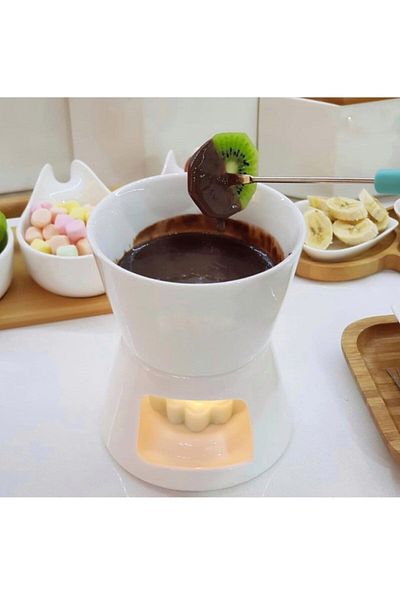 GÖNÜL Porcelain Fondue Set