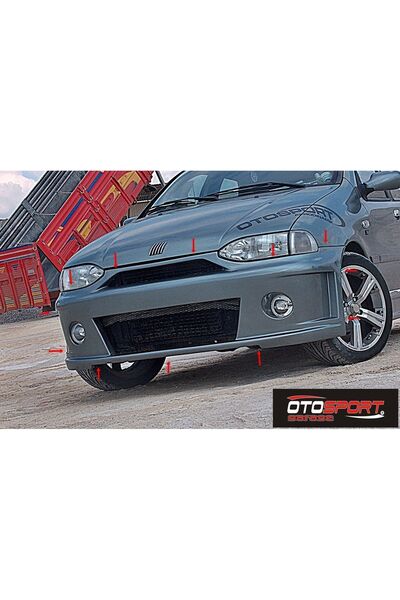 OTOSPORT FİAT SİENA ÖN TAMPON FİBERGLASS BOYASIZ A+ KALİTE