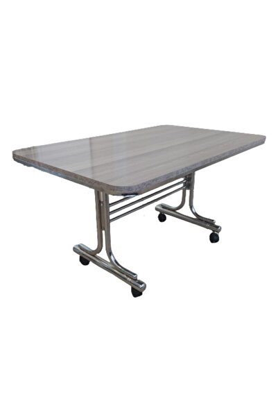 Rehber Mobilya Aksesuar Cordoba 70x110 Krom Nikel Kaplamalı Tekerlekli Orta S...