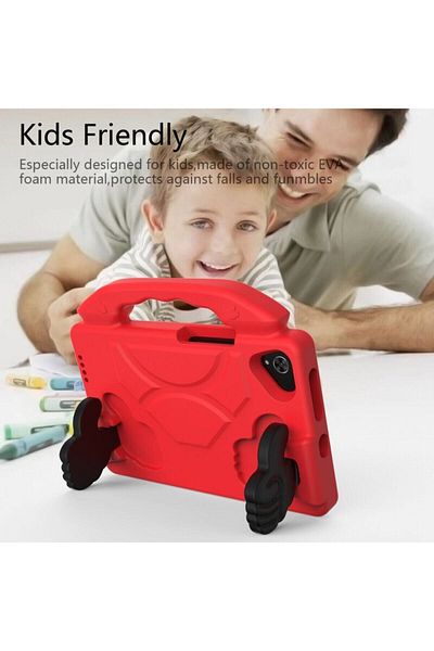 TEKNETSTORE Xiaomi Redmi Pad SE / Mi Pad 5 / Mi Pad 6 - Compatible Soft Silicone Children's Case with Tablet Stand