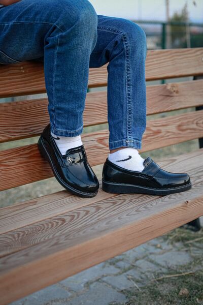 Bircan Pantofi de nuntă clasici pentru circumcizie școlară pentru băiat