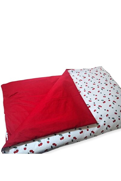 Bebek Özel غطاء لحاف مفرد (غطاء لحاف) كرز أحمر 80×120 سم (هو فقط غطاء لحاف)