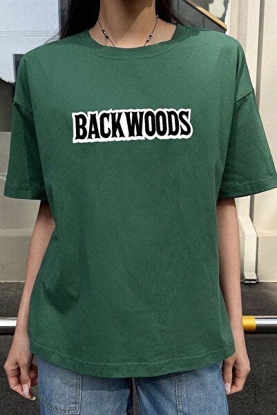 trendypassion Tricou unisex cu imprimeu Backwoods