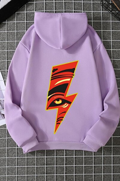 trendypassion Hanorac unisex cu imprimeu fulger