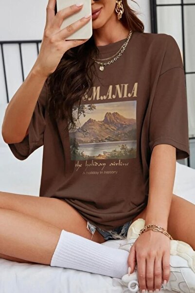 trendypassion Μπλουζάκι Unisex με στάμπα Tasmania