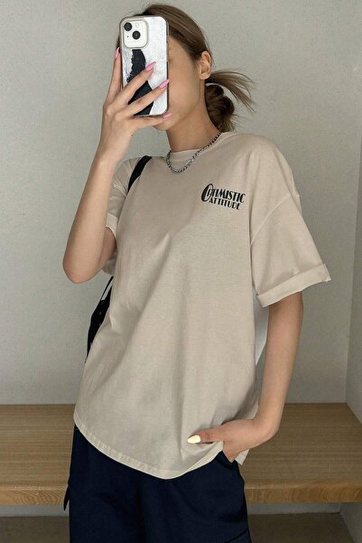 trendypassion Μπλουζάκι Unisex Optimistic Printed Design