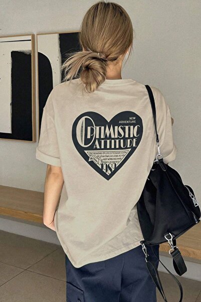 trendypassion Μπλουζάκι Unisex Optimistic Printed Design