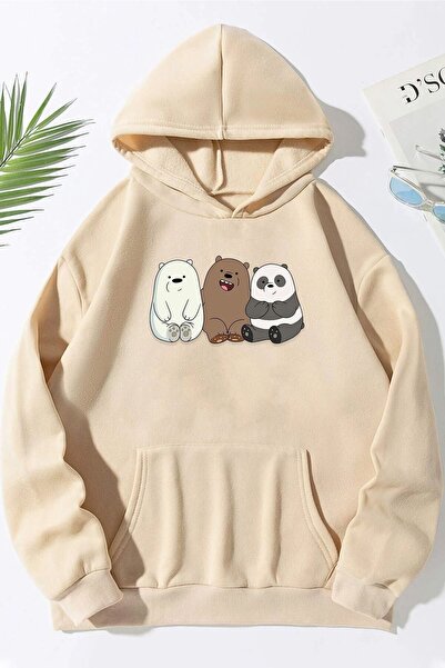 trendypassion Hanorac unisex cu imprimeu Skullcap Bears