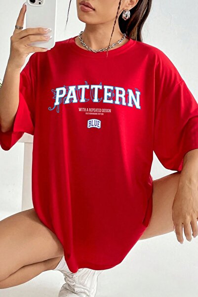 trendypassion Tricou unisex cu model albastru cu imprimeu