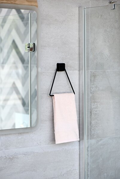 Hagen حامل مناشف مثلث لاصق من الفولاذ المقاوم للصدأ مدى الحياة