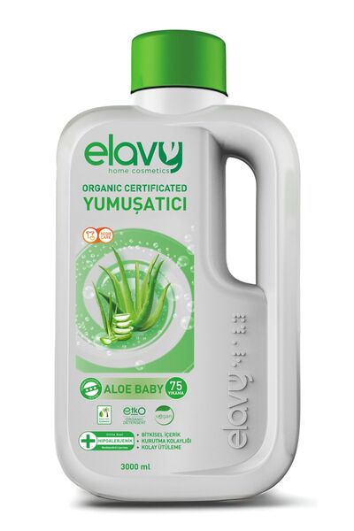 Aloe Baby Organik Sertifikalı Çamaşır Yumuşatıcısı 3 Litre