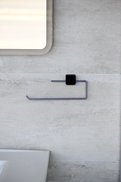 Hagen Ömür Boyu Paslanmaz Yapışkanlı Rulo Kağıtlık, Kağıt Havluluk Gri