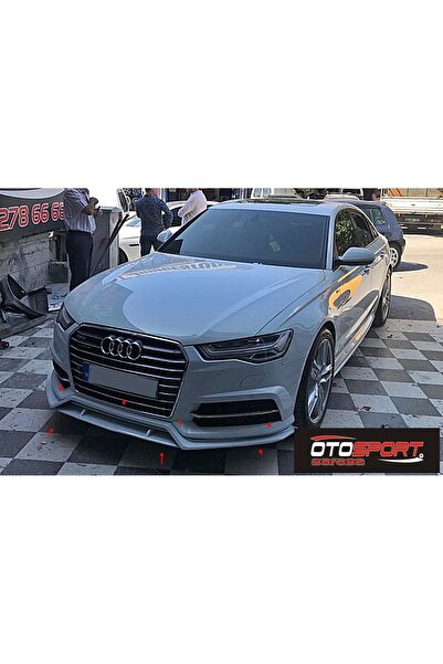 Genel Markalar Audi A6 Sline Ön Lip Fiberglass Boyasız