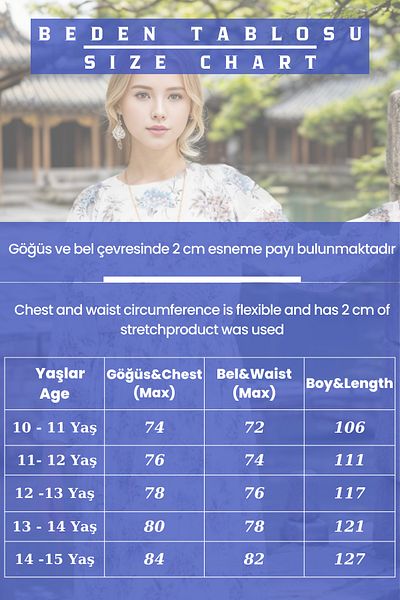 Joui Co Μακρύ φόρεμα για κορίτσια