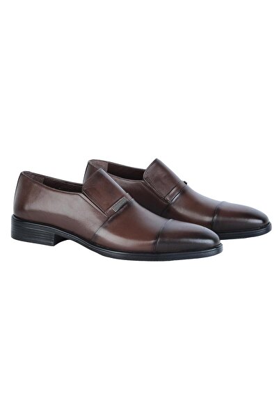 Pierre Cardin 120460 Exclusive Brown Leather Men's Classic Shoes