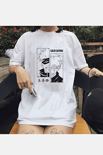 POPULUS Satoru Gojo - Ležerna kroj majica