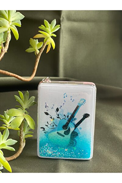 Hardin Simli Sulu Tasarımlı Kozmetik Cep Çanta Aynası Kapaklı El Makyaj Aynas...