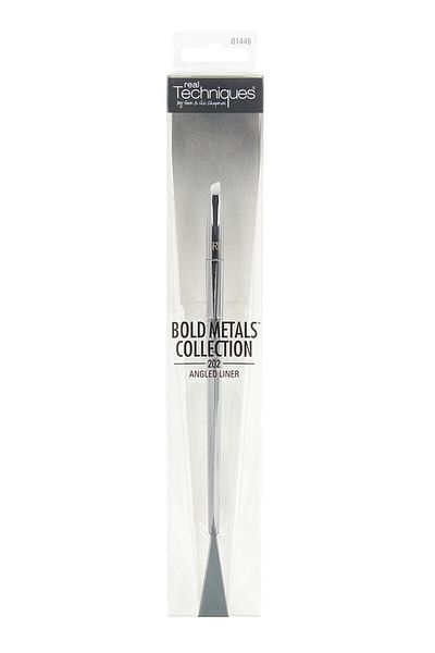 Real Techniques Bold Metal Angled Liner Brush - Angled Liner 202079625014464