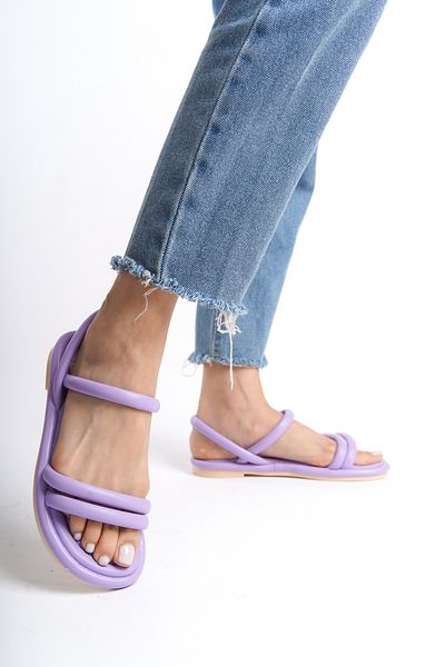 Moda Değirmeni Sandale Damă Liliac - Model BG1107-123-0001