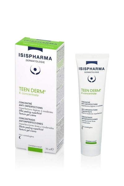 ISISPHARMA مركز Teen Derm K - 30 مل سيروم مضاد لحب الشباب