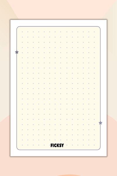 Ficksy Light Yellow 50 Pieces A6 Note Card - Working Notepad - Notepad
