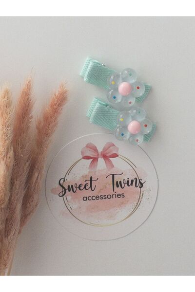 Sweet twins accessories Πόρπη με λουλούδια