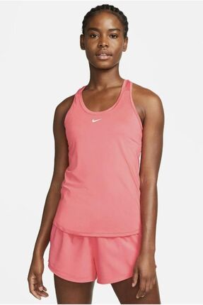 Nike One Dri Fit Slim Tank Kad n Pembe Slim fit Atlet Fiyat Yorumlar Trendyol