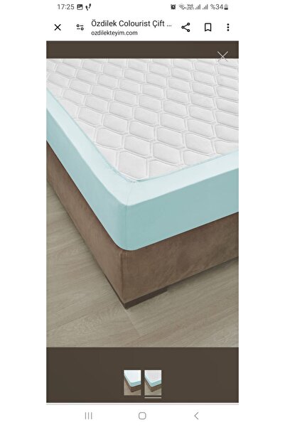 Özdilek Aqua Colorist - Fitted Sheet with Pillow, Elastic