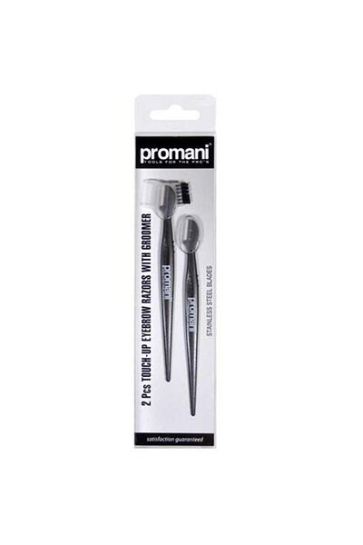 Promani 2 Pack Eyebrow Razor Pr-932