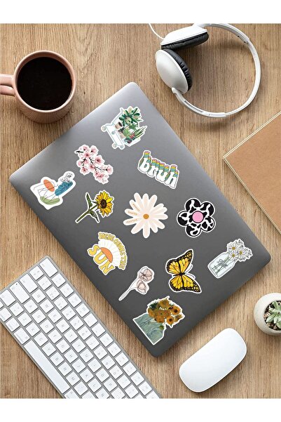 AR Sticker - مجموعة ملصقات الكمبيوتر المحمول والكمبيوتر اللوحي ذات طابع Good Vibes 3