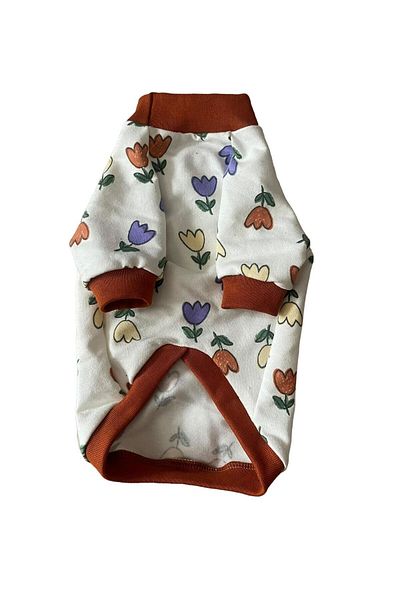 Barneystore Tulip Printed Cat Dog Sweat