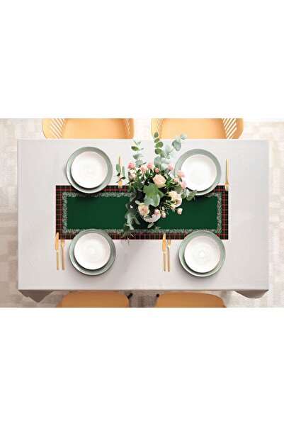 Adawall Husă decorativă cu carouri cu tematică de Anul Nou AdaHome