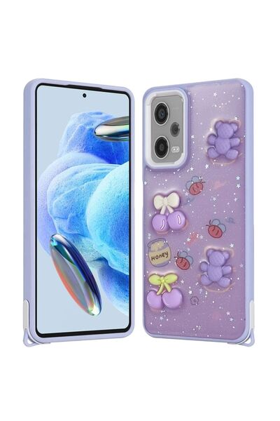 SBY TEKNOLOJİ حافظة متوافقة مع هاتف Xiaomi Redmi Note 12 Pro Plus 5G مع غطاء ...