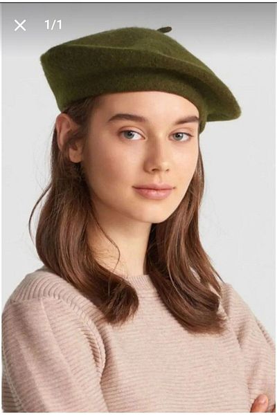 Nilbutik French Painter Austrian Wool Felt Beret Hat