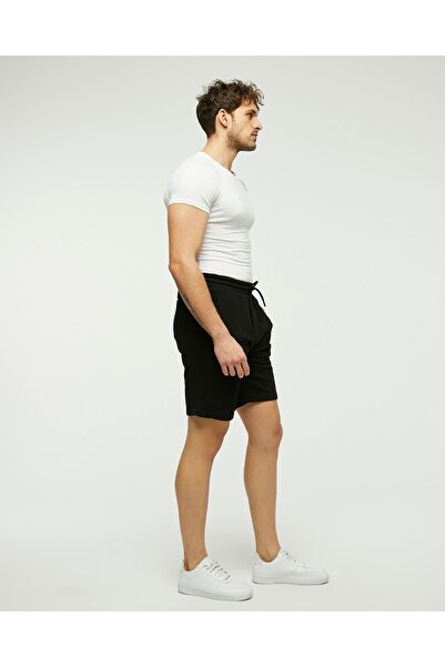 YHGTEKSTİL Erkek Rahat Terletmez Cepli Şort Eşofman Altı