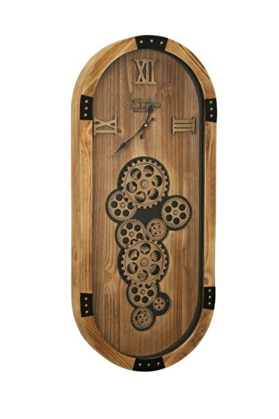 Evdema AK.JI0017 Çarklı Duvar Saati